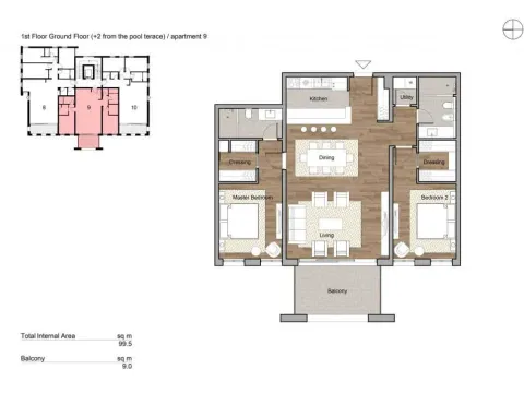 Prodaja, stan, 56m², Tivat, Crna Gora - image 14