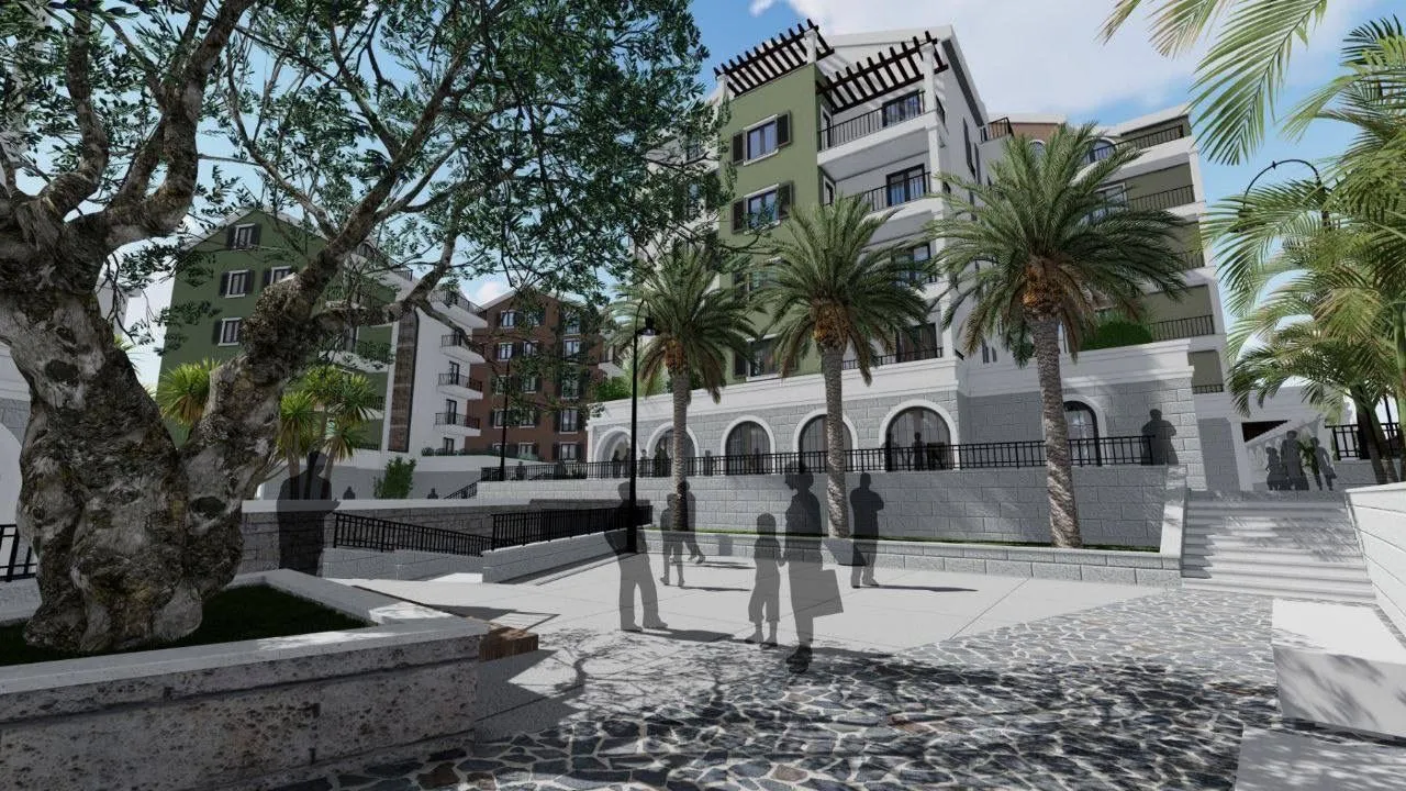 Prodaja, dvosoban stan, 52m², Donja Lastva, Tivat