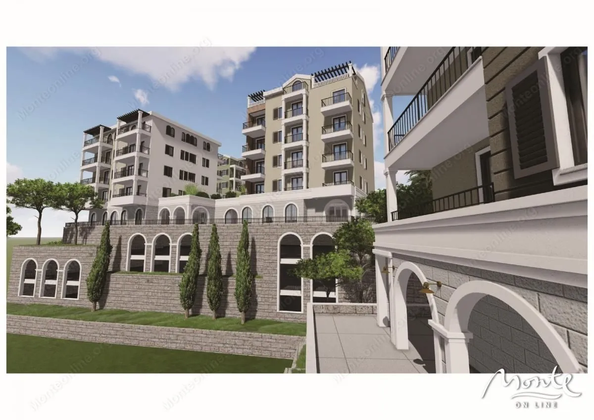 Prodaja, jednosoban stan, 40m², Tivat, Crna Gora