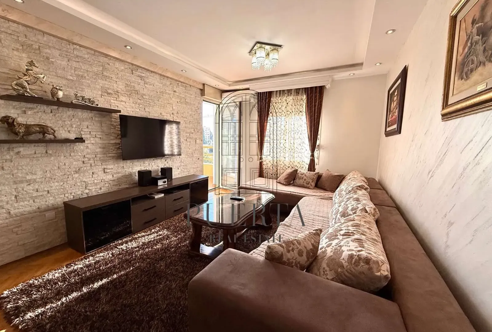 Rent, two bedroom apartment, 74m², Stara Varoš, Podgorica