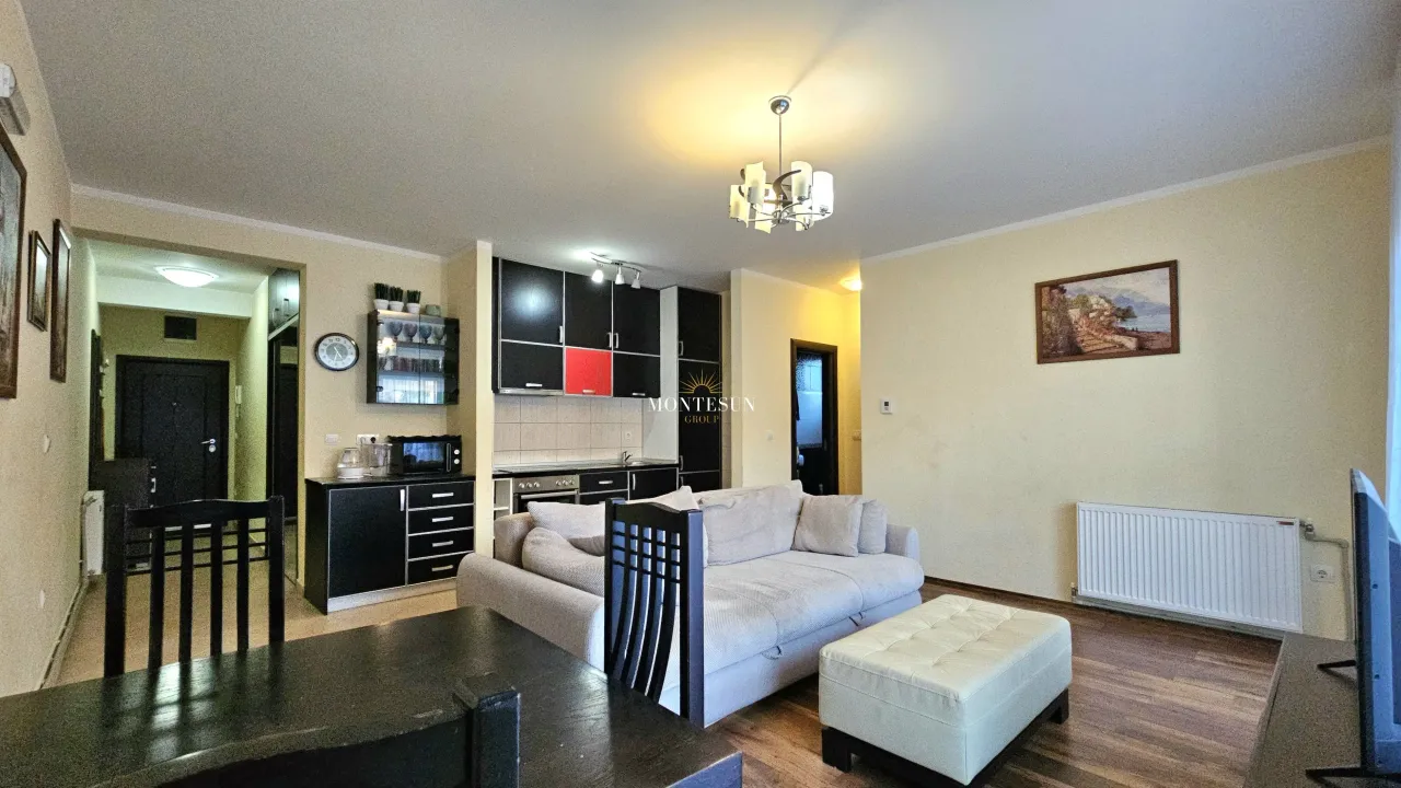 Rent, one bedroom apartment, 51m², Centar, Budva