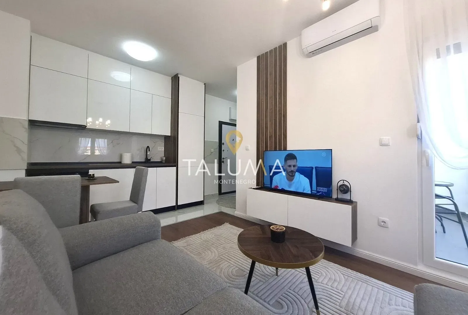 Izdavanje, jednosoban stan, 35m², Zabjelo, Podgorica