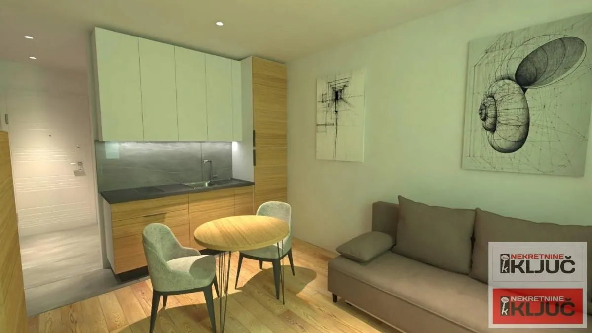 Izdavanje, garsonjera, 27m², Nova Detelinara, Novi Sad Sve Podlokacije