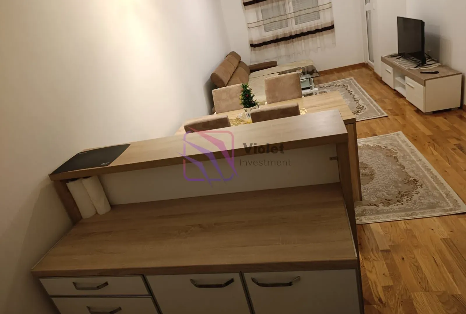 Rent, one bedroom apartment, 48m², Stari Aerodrom, Podgorica