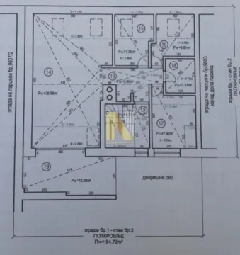 Arhitektonski nacrt i plan prostora nekretnine. - image 30