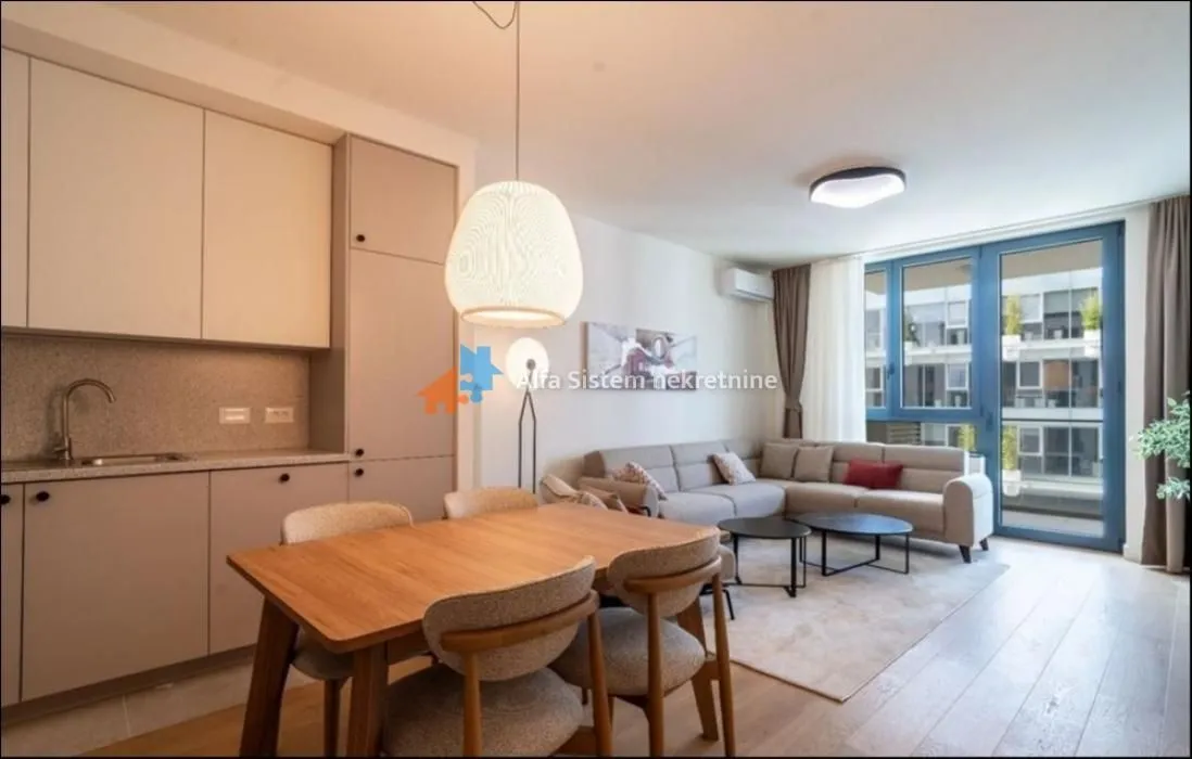 Rent, two bedroom apartment, 56m², Savski Venac, Beograd