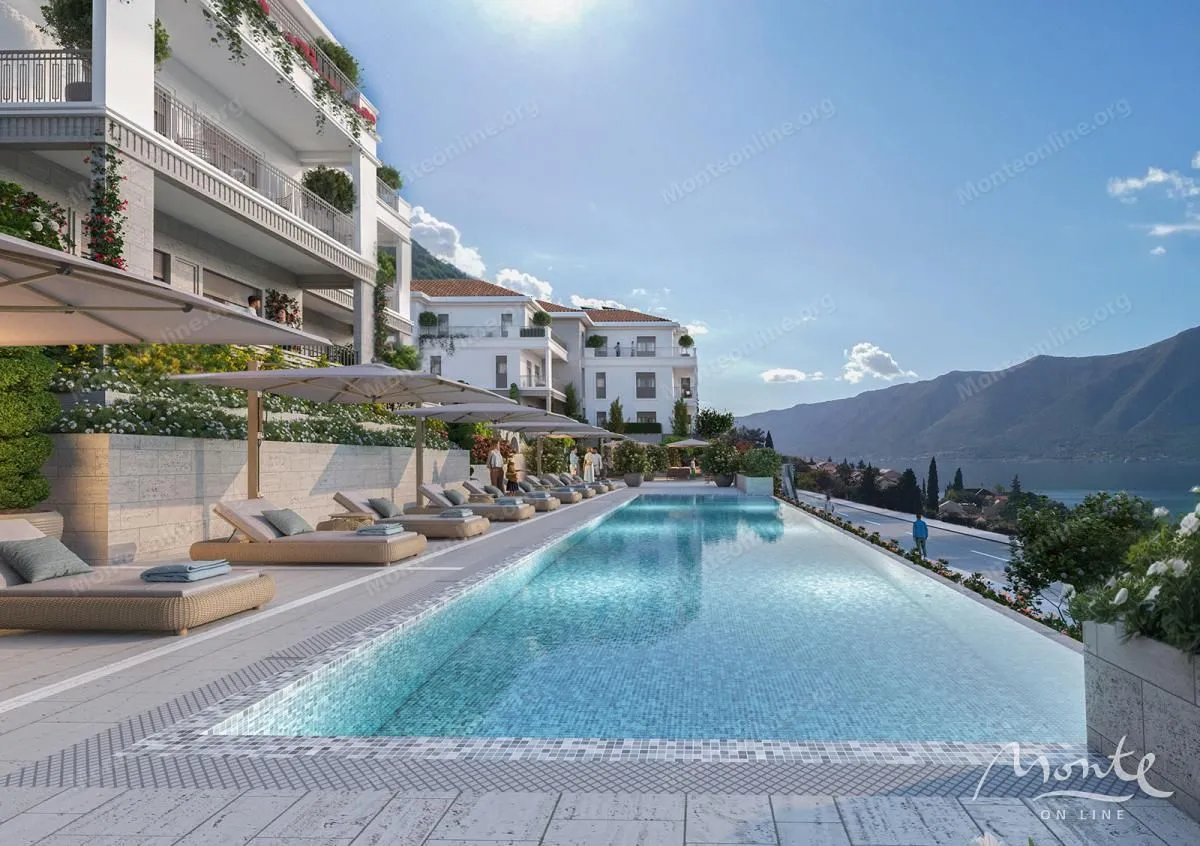 Sale, one bedroom apartment, 52m², Dobrota, Kotor
