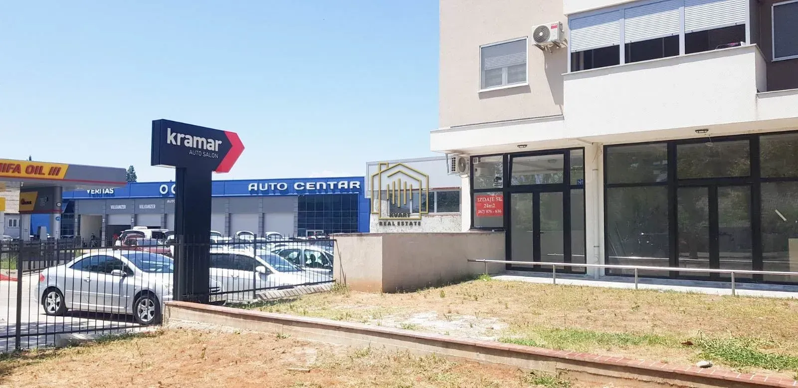 Rent, office space, 24m², Pobrežje, Podgorica