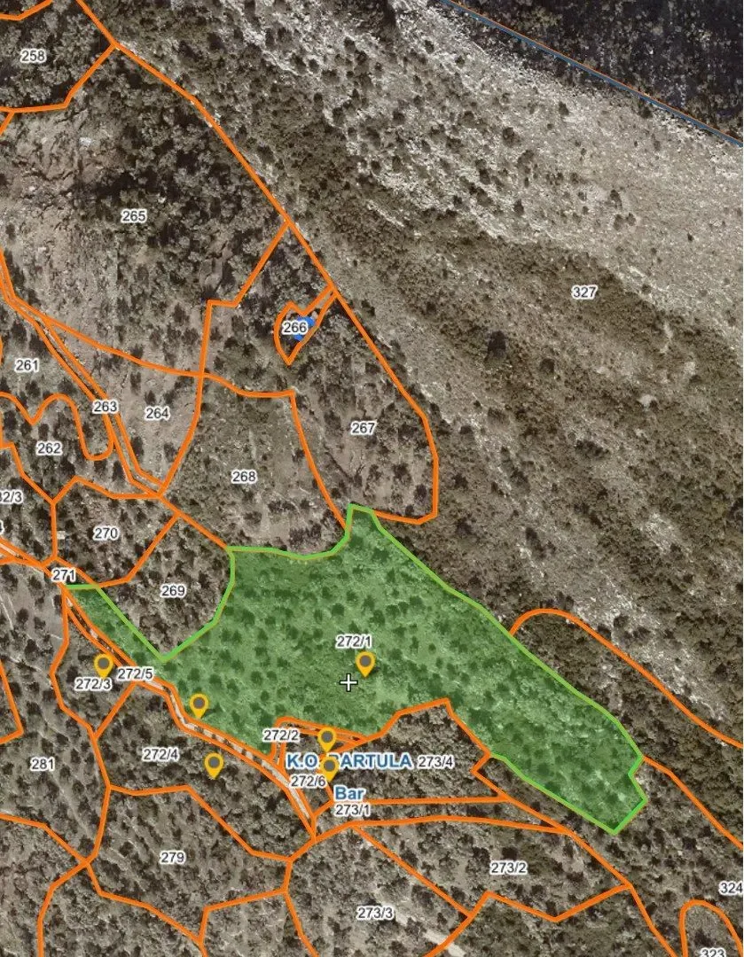 Sale, land lot, 10000m², Stari Bar, Bar