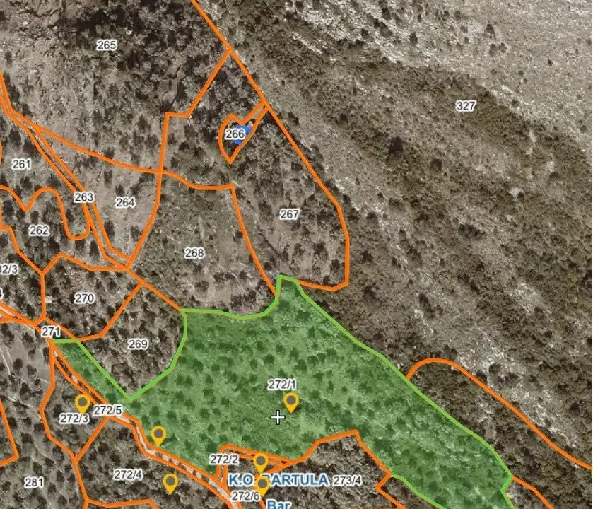 Prodaja, plac, 10000m², Stari Bar, Bar