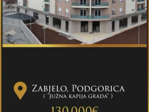 Prodaja, jednosoban stan, 45m², Zabjelo, Podgorica