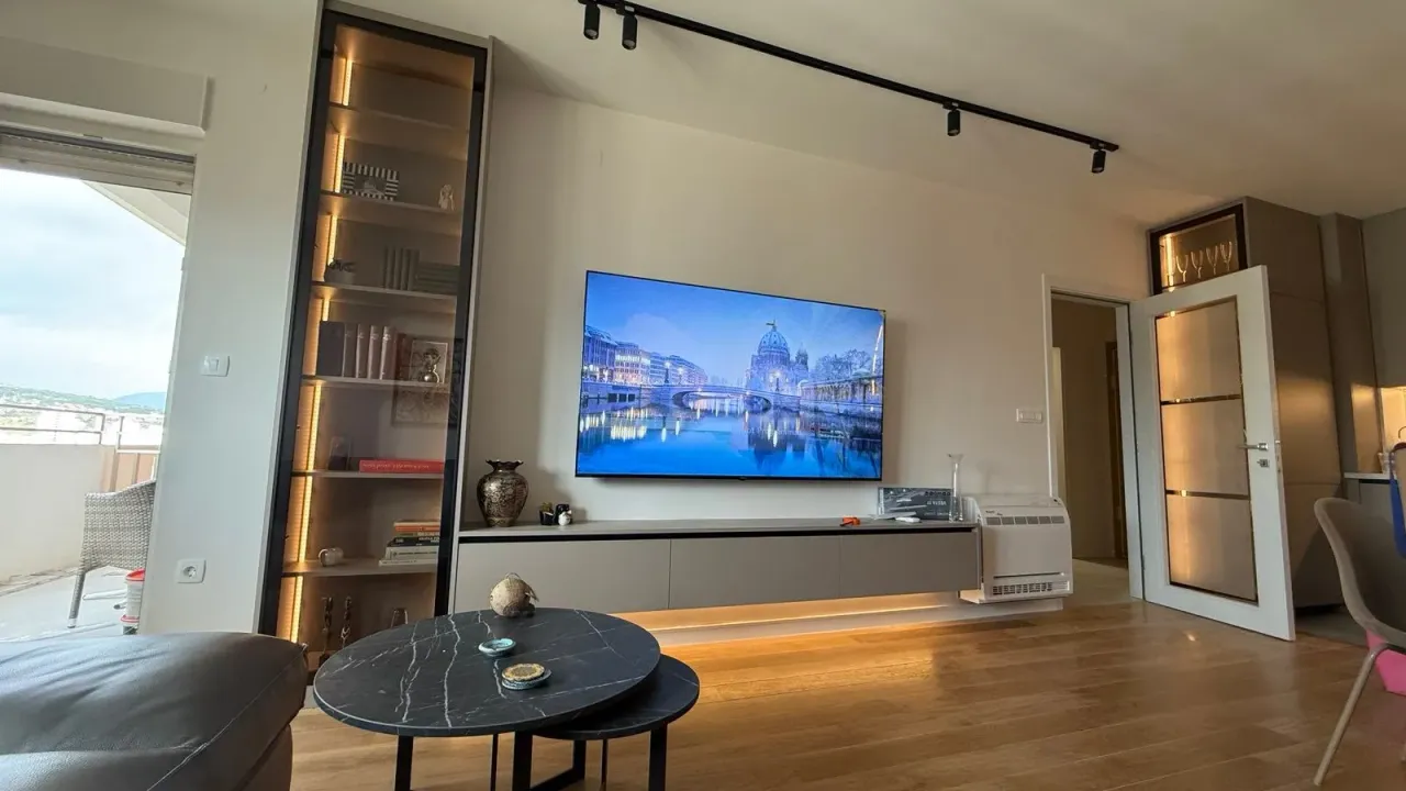 Rent, two bedroom apartment, 74m², Central Point, Podgorica