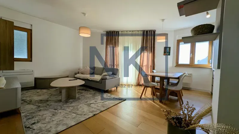 Rent, one bedroom apartment, 42m², Tološi, Podgorica