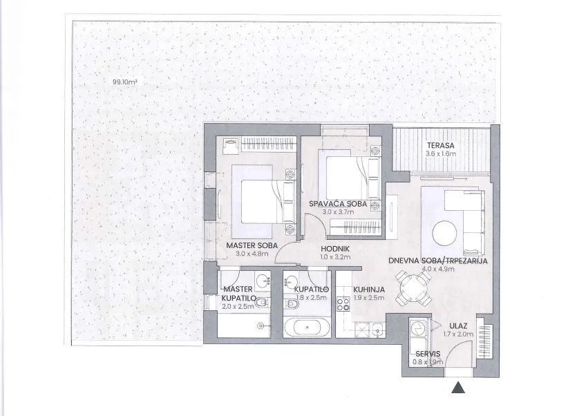 Prodaja, trosoban stan, 172m², Novi Beograd Blok 65, Novi Beograd Sve Podlokacije
