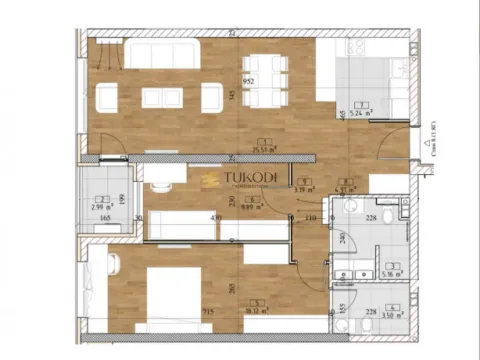 Prodaja, trosoban stan, 76m², Tošin bunar, Novi Beograd Sve Podlokacije - image 8