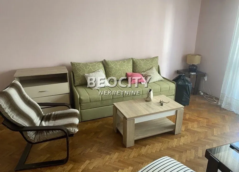 Izdavanje, jednosoban stan, 47m², Crveni Krst, Beograd