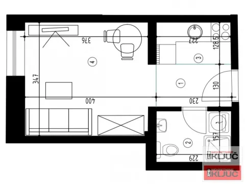 Prodaja, garsonjera, 23m², Lipov gaj, Novi Sad Sve Podlokacije - image 6