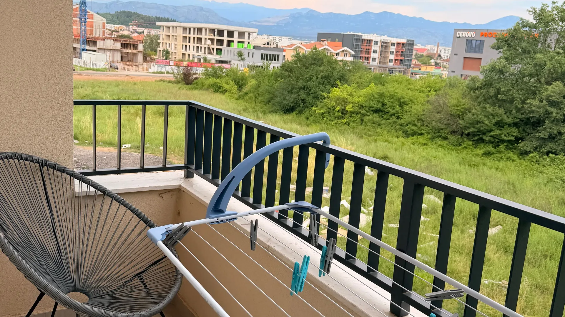 Rent, one bedroom apartment, 40m², Zabjelo, Podgorica