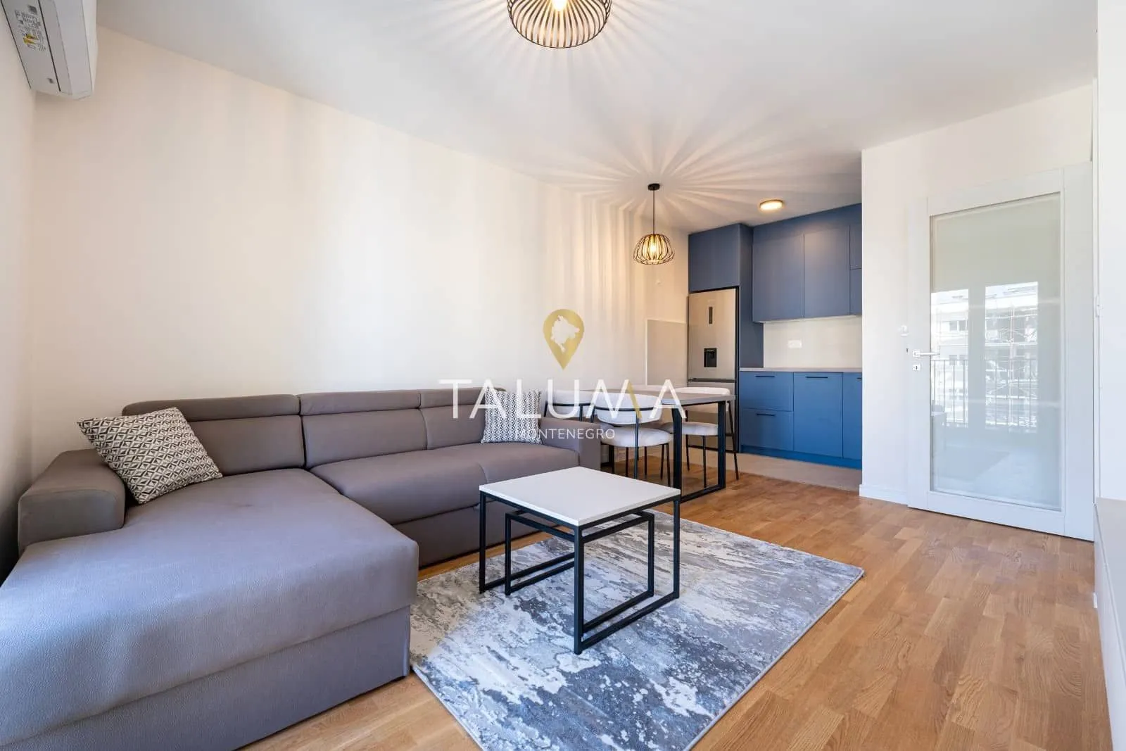 Izdavanje, jednosoban stan, 42m², Zabjelo, Podgorica