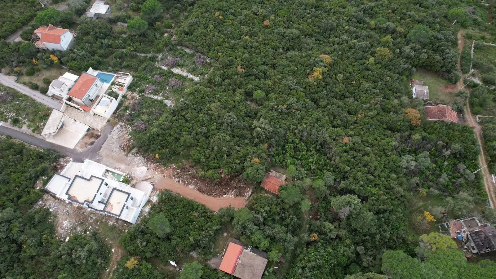 Prodaja, plac, 1700m², Zagora, Kotor