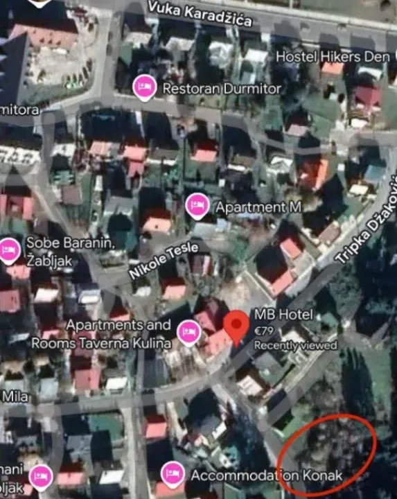 Prodaja, plac, 360m², Žabljak, Crna Gora