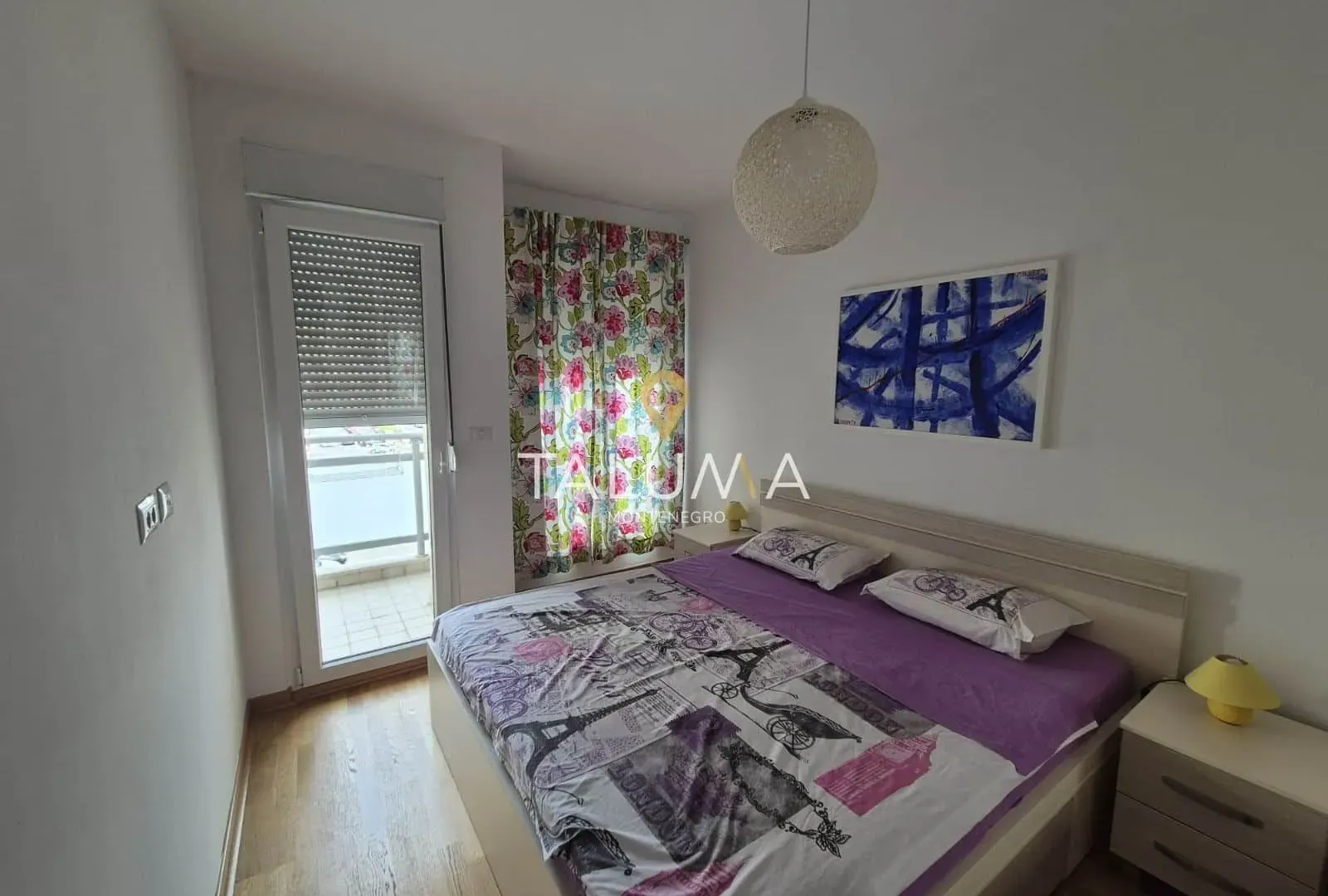 Izdavanje, jednosoban stan, 43m², City Kvart, Podgorica