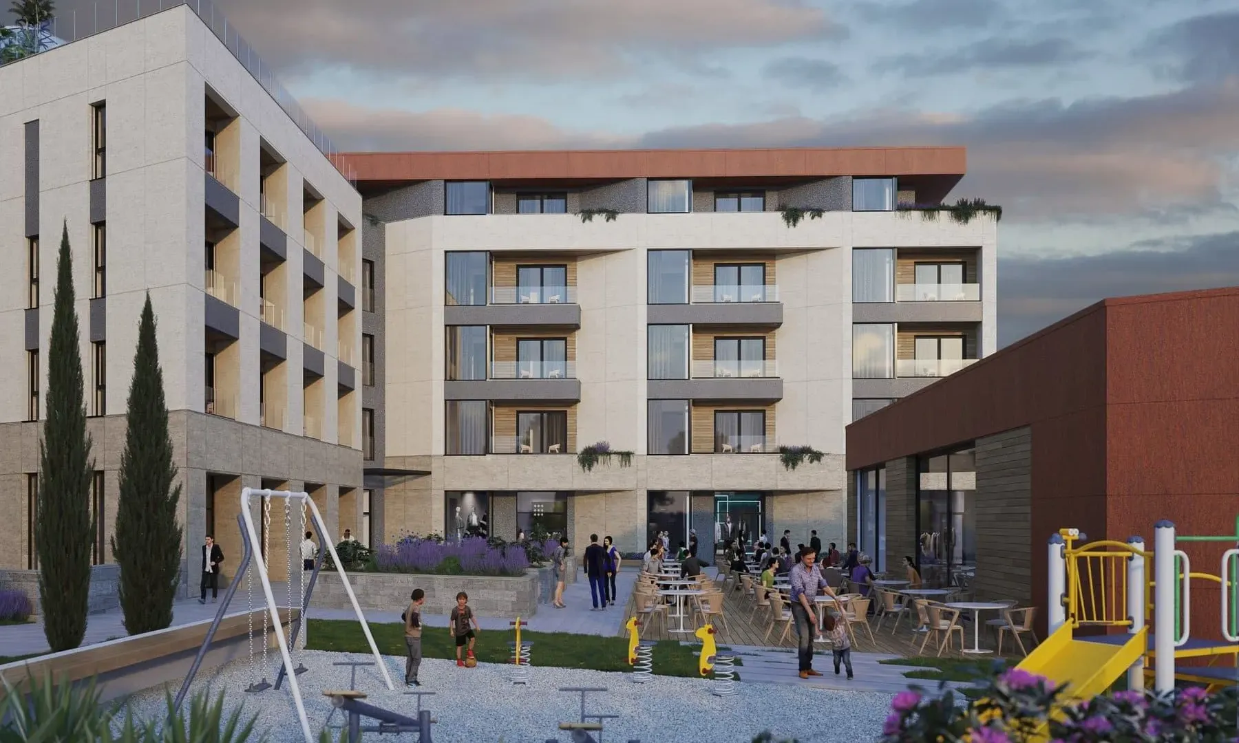 Prodaja, dvosoban stan, 103m², Tivat, Crna Gora