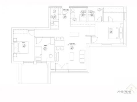 Prodaja, trosoban stan, 85m², Centar, Stara Pazova - image 2
