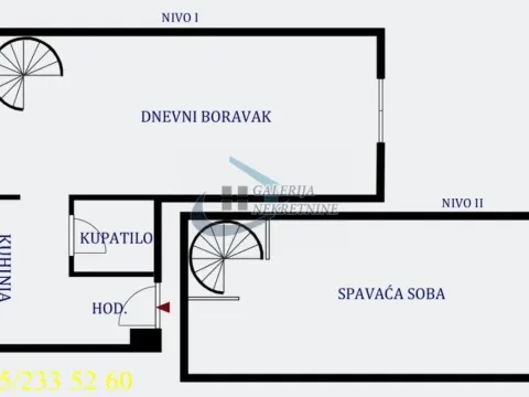 Prodaja, dvosoban stan, 44m², Stari Grad, Beograd - image 4