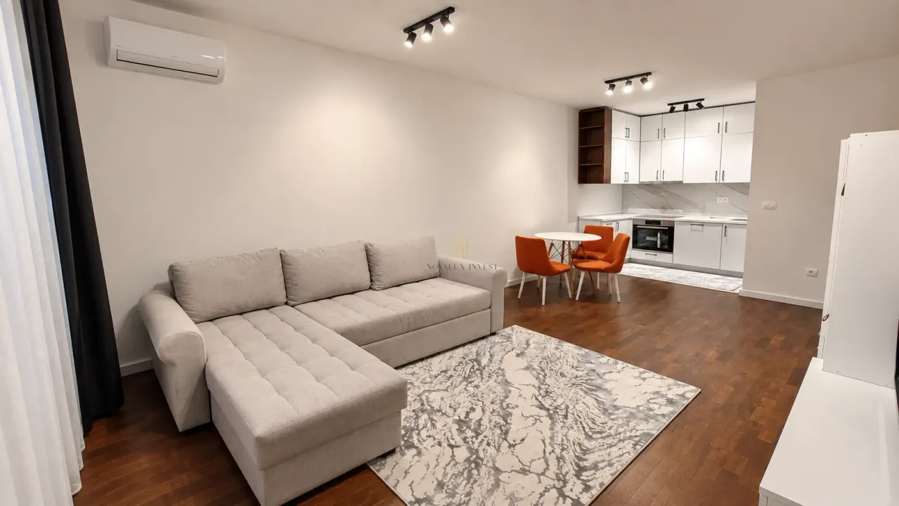 Izdavanje, jednosoban stan, 44m², Kod Capital Plaze, Podgorica