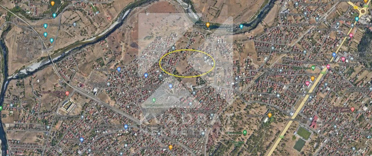 Prodaja, plac, 2242m², Zagorič, Podgorica