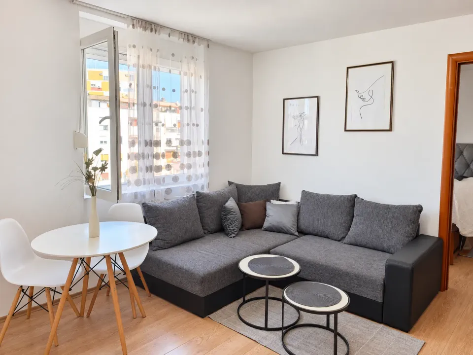 Izdavanje, jednosoban stan, 43m², Centar, Podgorica