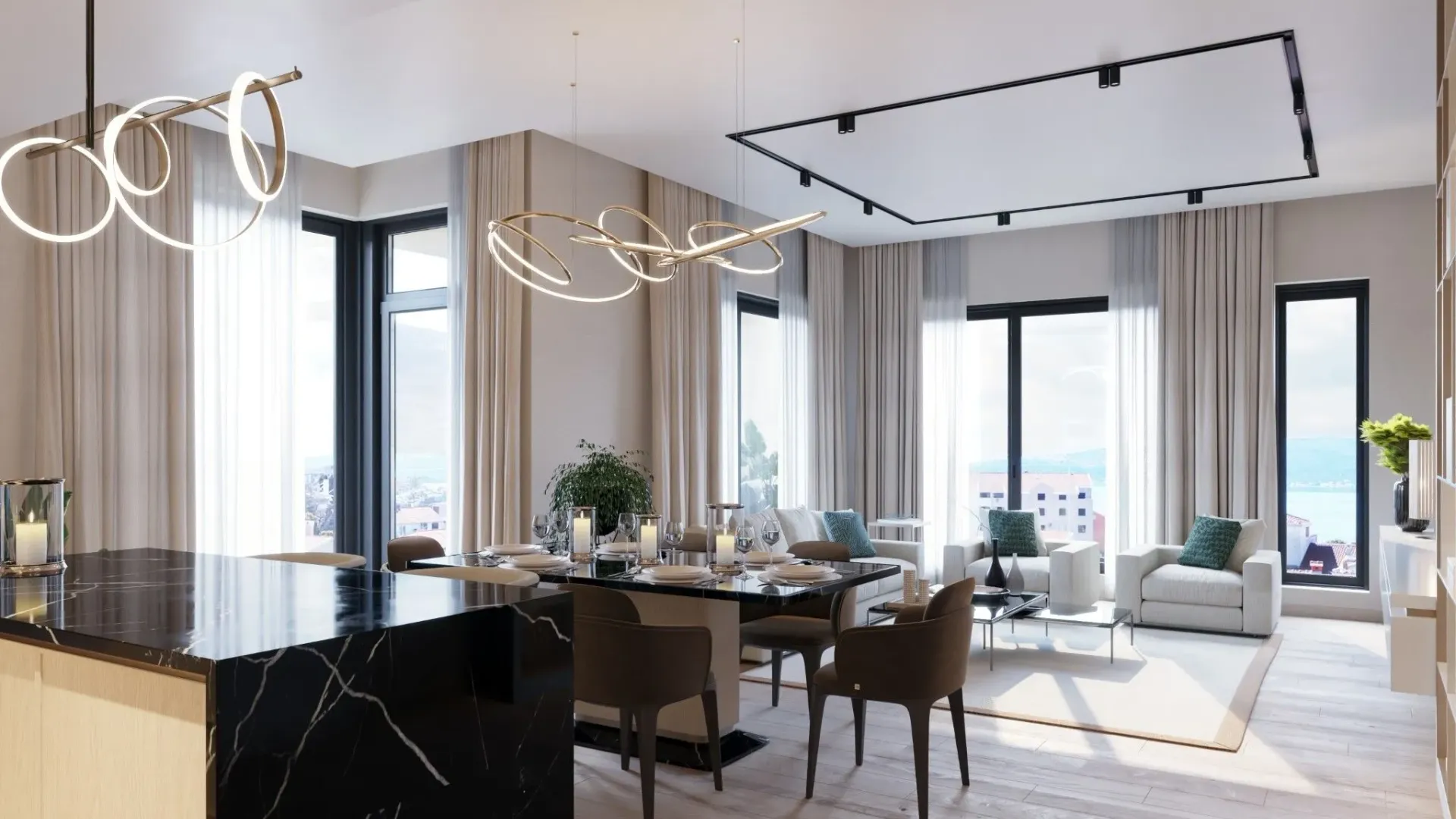 Prodaja, dvosoban stan, 107m², Seljanovo, Tivat