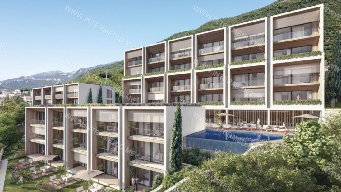 Prodaja, jednosoban stan, 49m², Kumbor, Herceg Novi