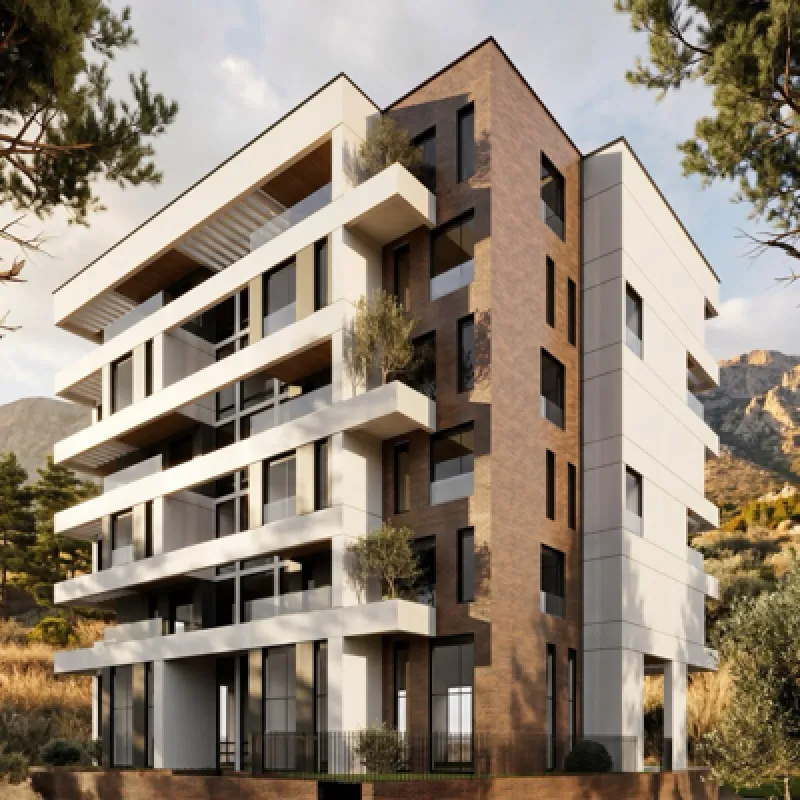 Studio Apartment 21m², New Complex, Polje, Bar 4
