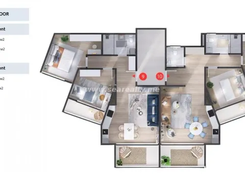 Prodaja, stan, 69m², Tivat, Crna Gora - image 11