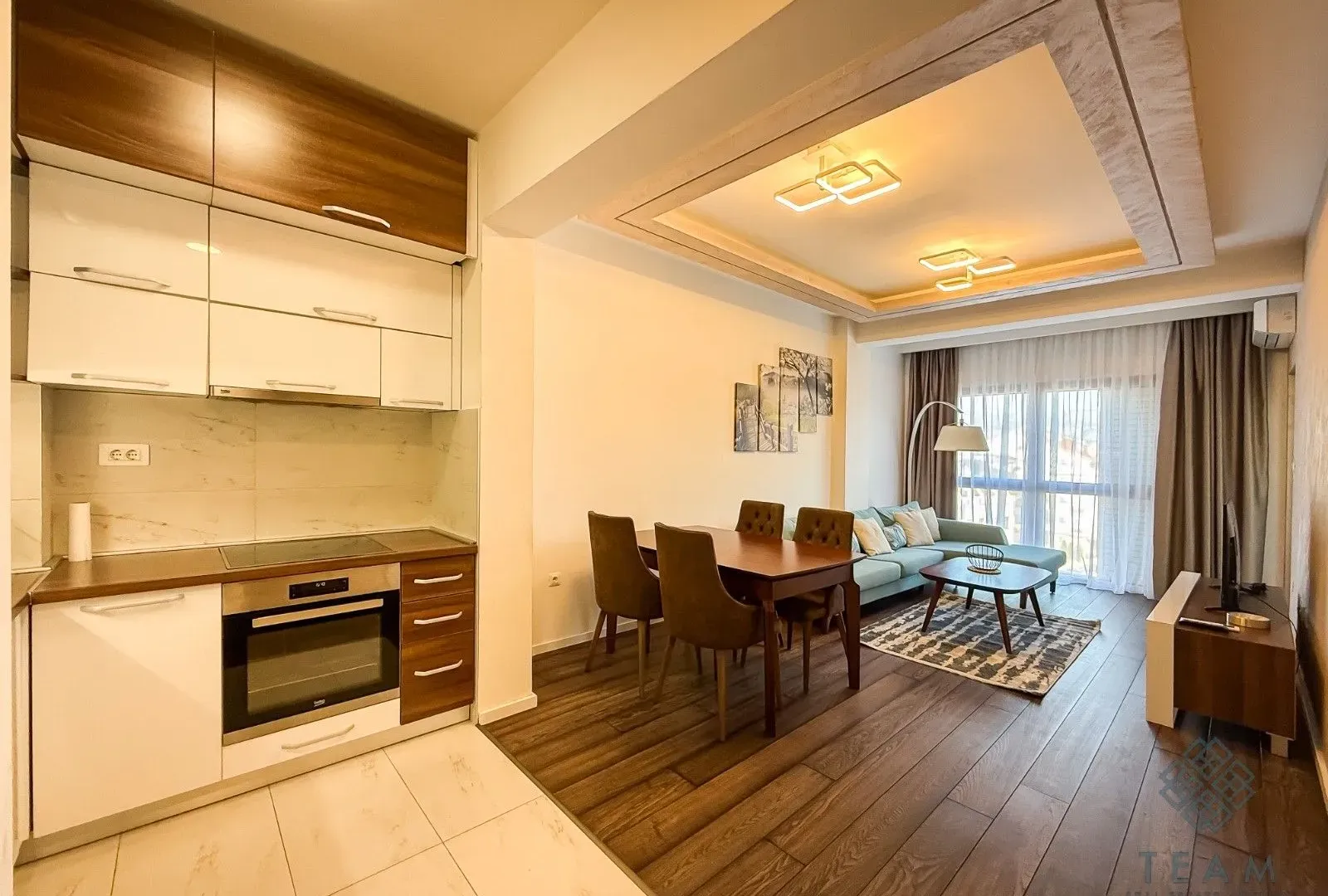 Rent, one bedroom apartment, 47m², Momišići, Podgorica