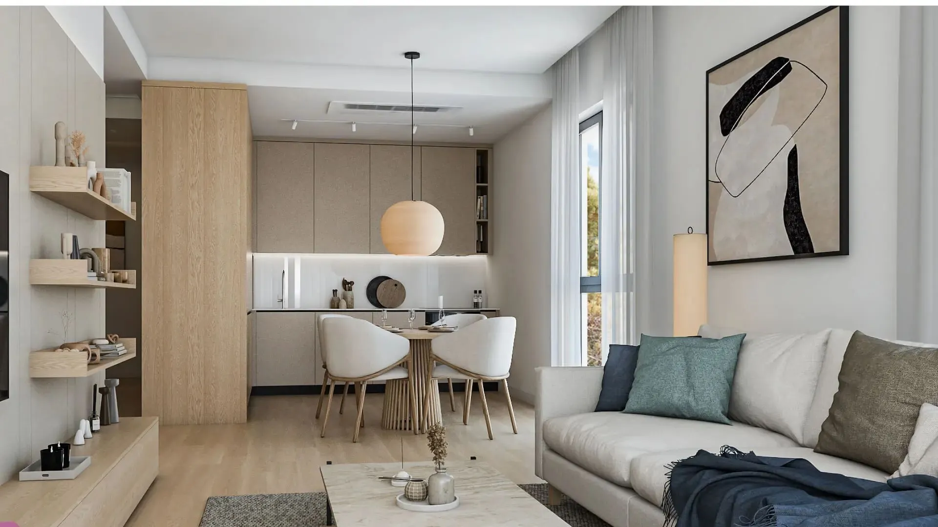 Prodaja, jednosoban stan, 64m², Reževići, Budva