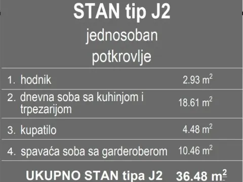 Prodaja, jednosoban stan, 36m², Zabjelo, Podgorica - image 5