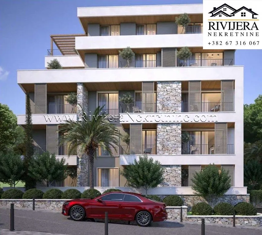 Prodaja, dvosoban stan, 59m², Tivat, Crna Gora