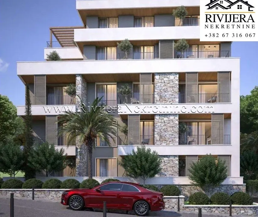 Prodaja, dvosoban stan, 59m², Tivat, Crna Gora