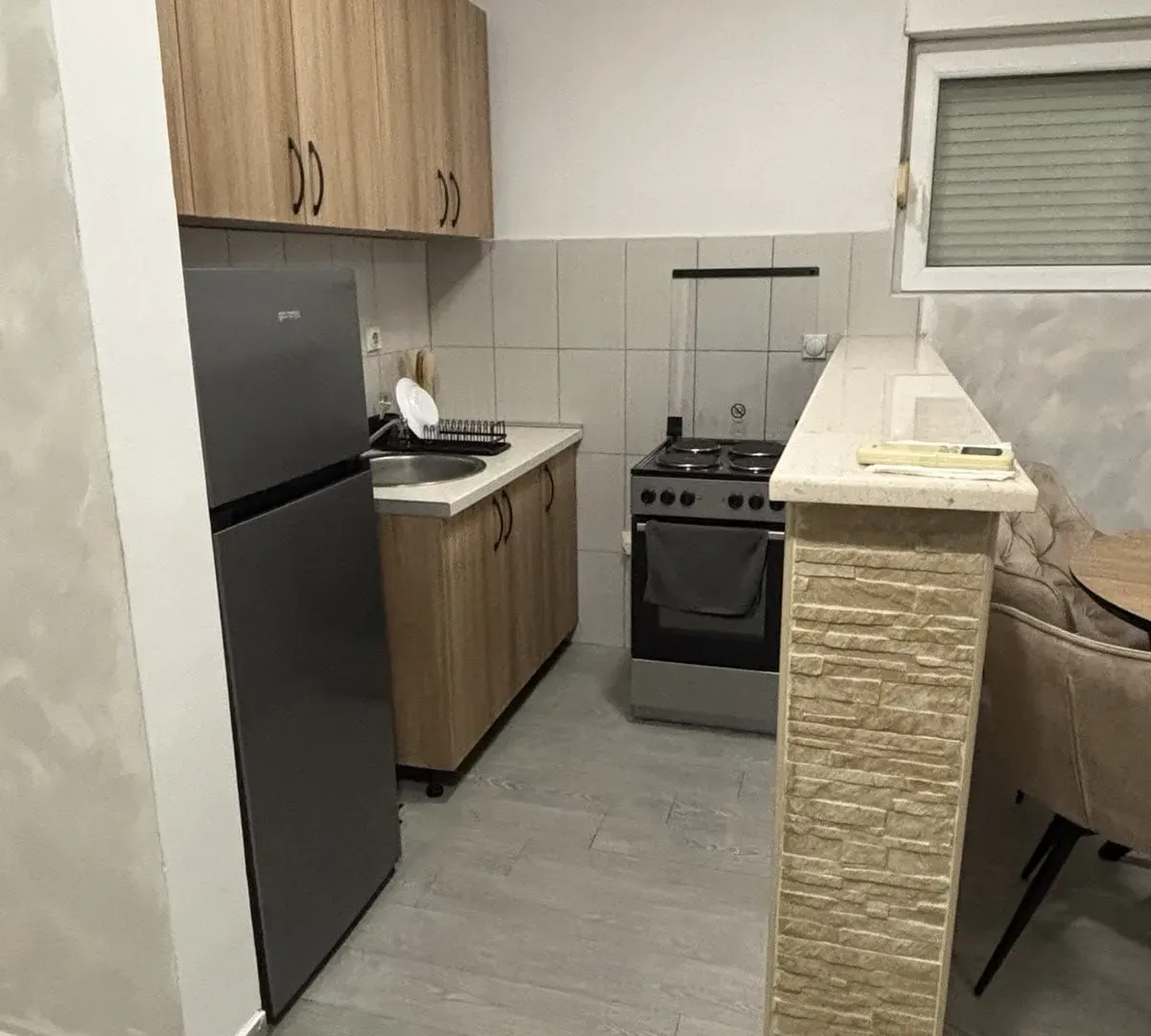 Rent, one bedroom apartment, 45m², Tološi, Podgorica