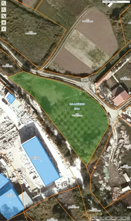 Prodaja, plac, 2233m², Lješevići, Kotor