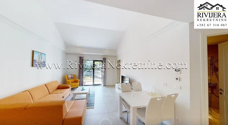 Prodaja, jednosoban stan, 55m², Luštica Bay, Tivat
