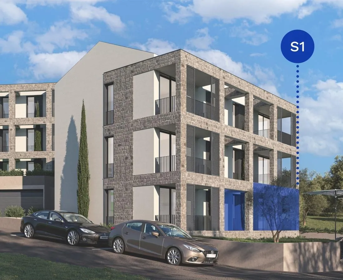 Prodaja, jednosoban stan, 52m², Donja Lastva, Tivat