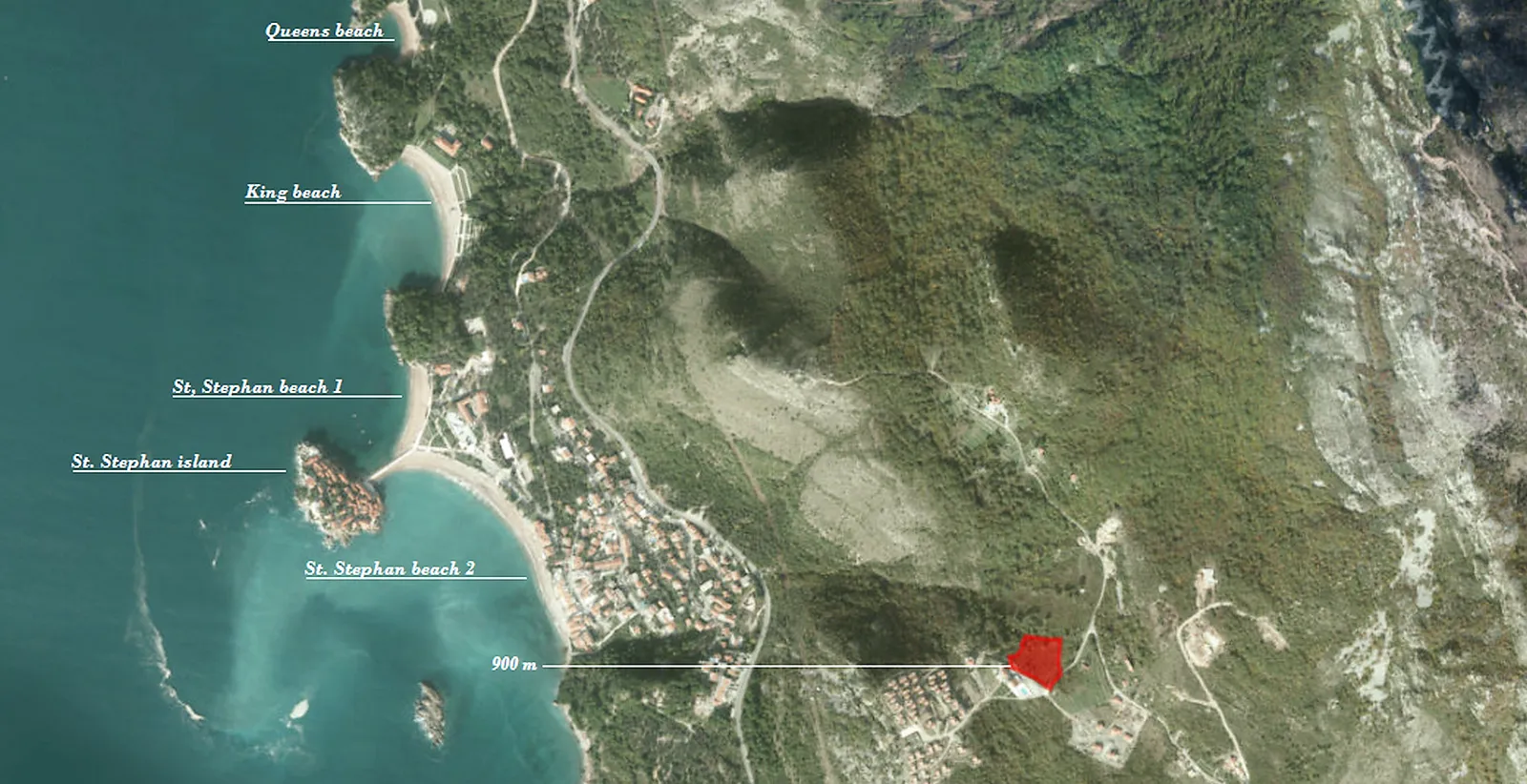Prodaja, plac, 5523m², Tudorovići, Budva