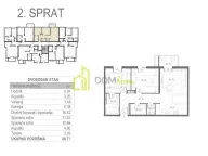 Prodaja, dvosoban stan, 67m², Tološi, Podgorica - image 5