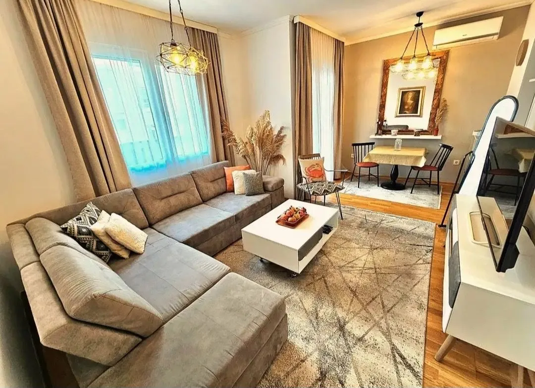 Rent, one bedroom apartment, 52m², Blok 6, Podgorica
