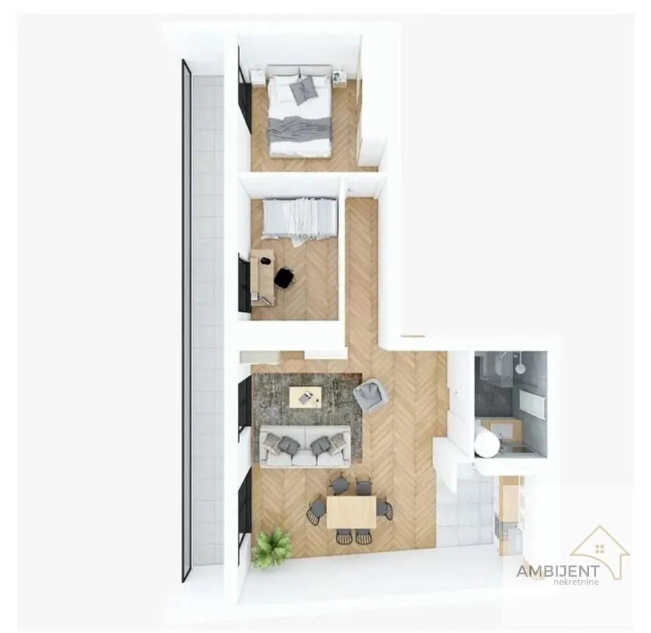 Prodaja, trosoban stan, 81m², Voždovac Sve Podlokacije, Beograd