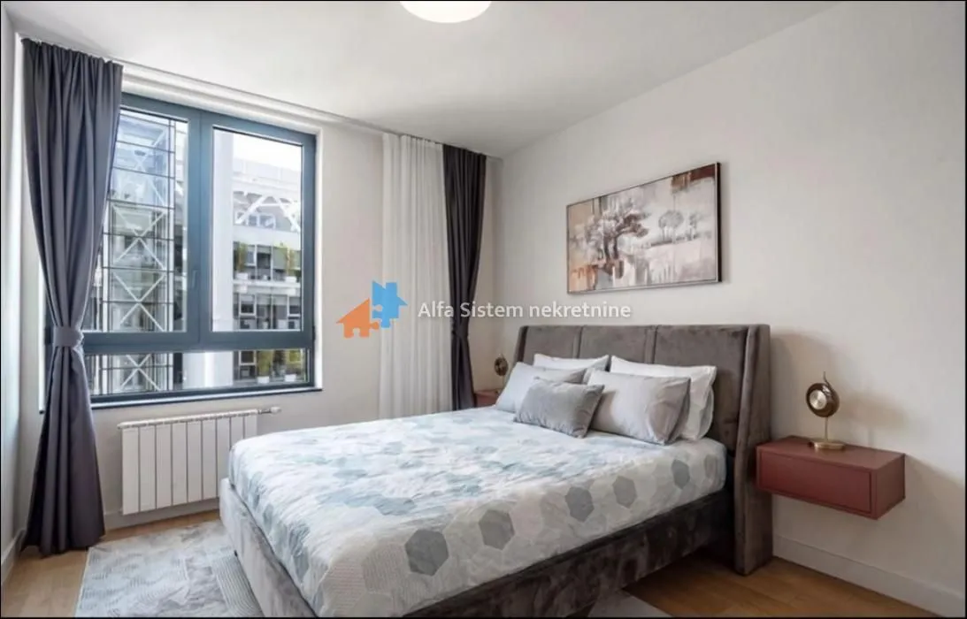 Rent, two bedroom apartment, 56m², Savski Venac, Beograd